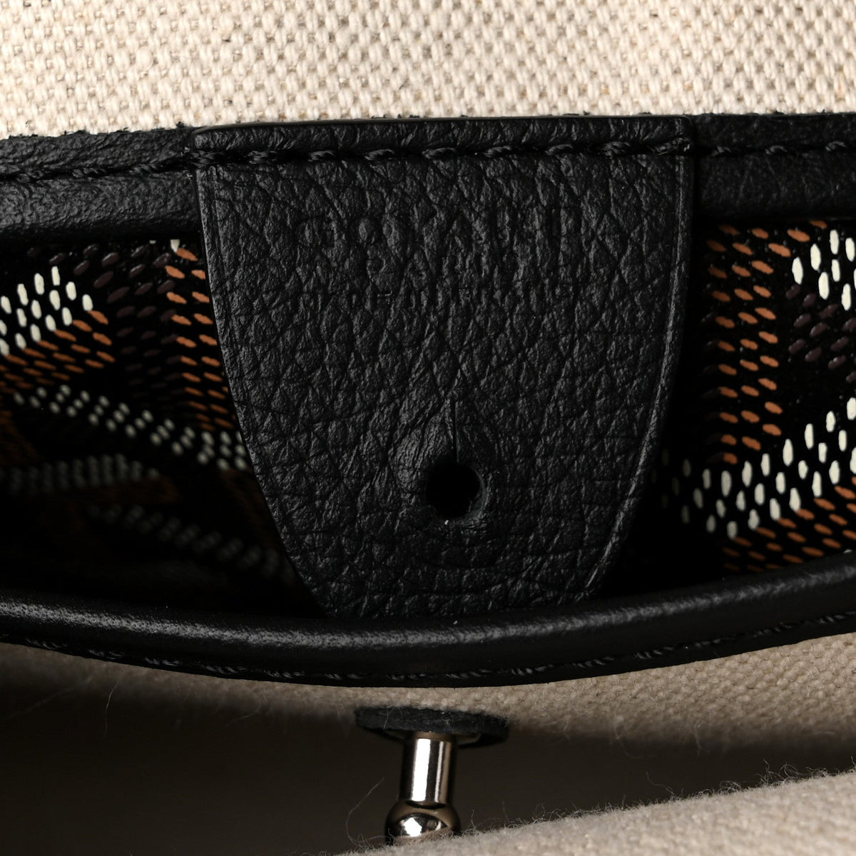 GOYARD Artois PM Tote Bag – Black Goyardine