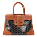 Goyard Saigon Tote Bag – Black & Gold Goyardine Canvas