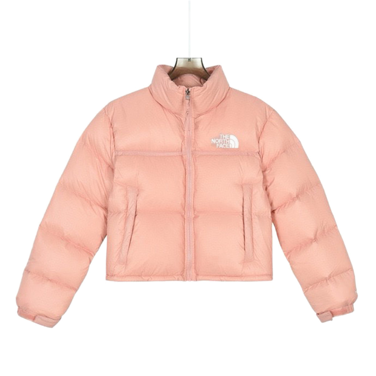 The North Face Pink Puffer Jacket for Bright Winter Days