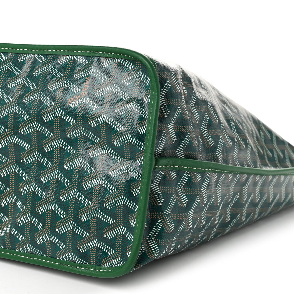 GOYARD Goyardine Anjou PM Reversible Tote Bag - Green