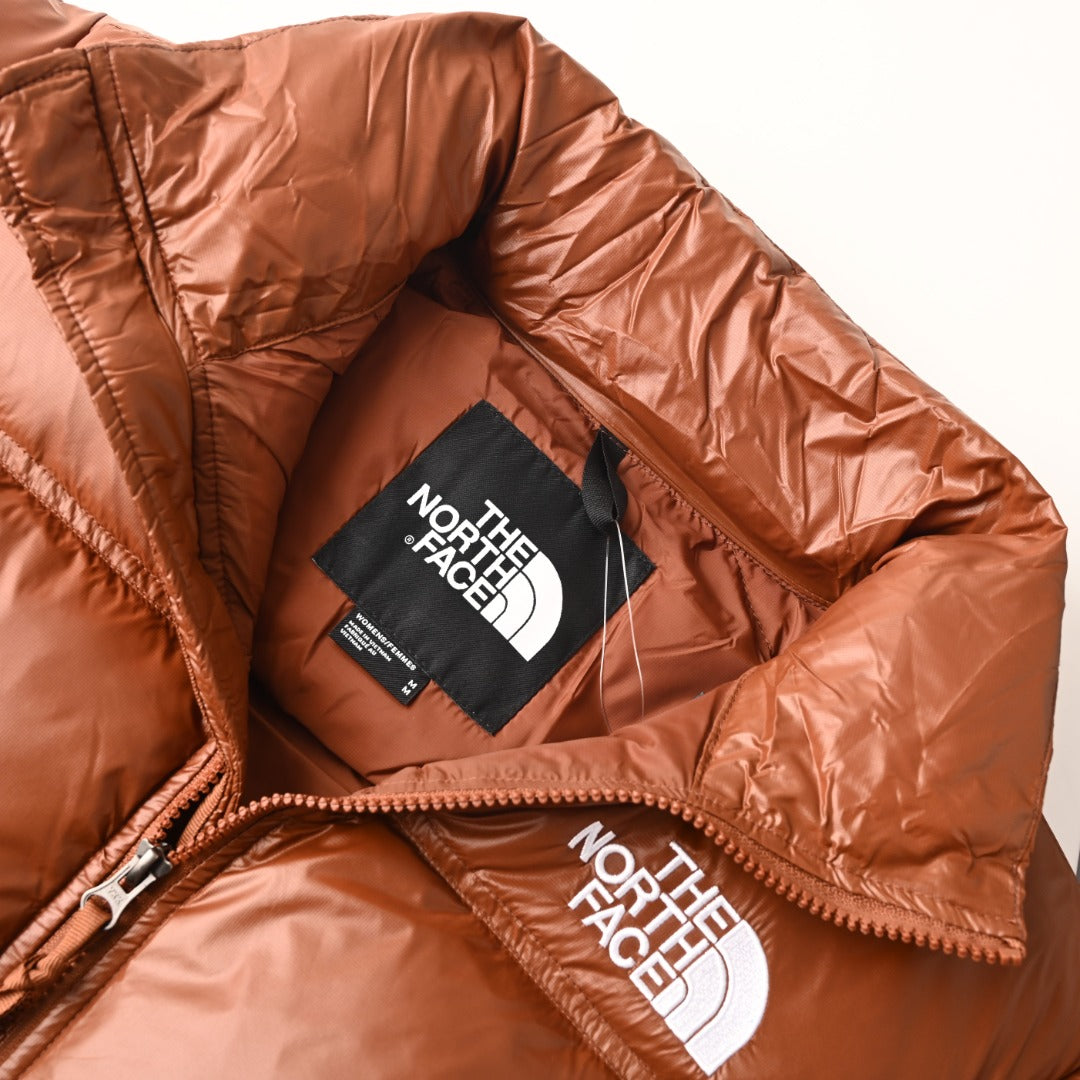 The North Face Brown Puffer Jacket for Weekend Errands and Beyond