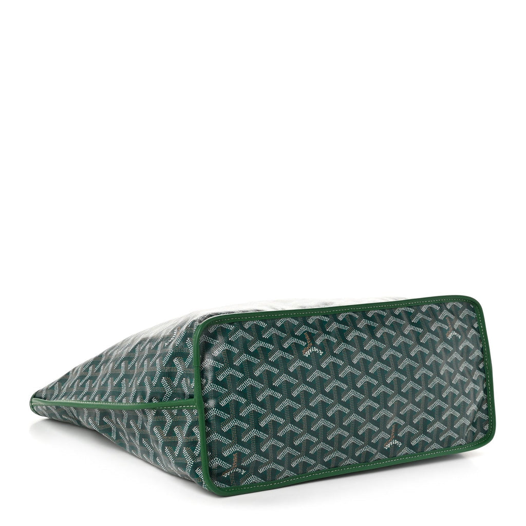 GOYARD Goyardine Anjou PM Reversible Tote Bag - Green