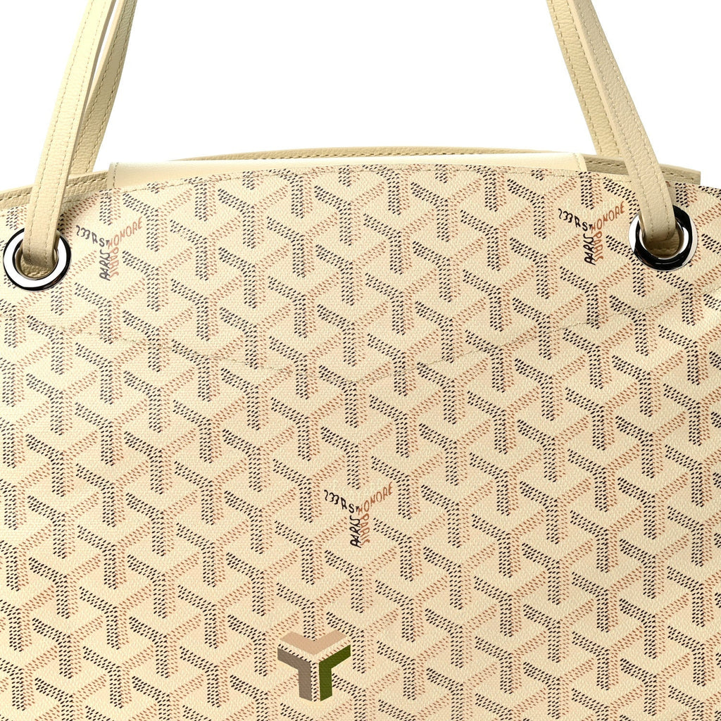 GOYARD Goyardine Rouette PM Shoulder Tote Bag - Sand