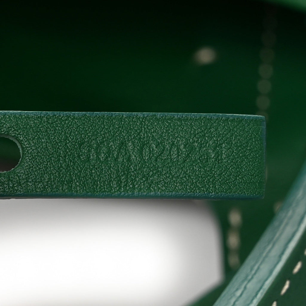 GOYARD Goyardine Anjou PM Reversible Tote Bag - Green
