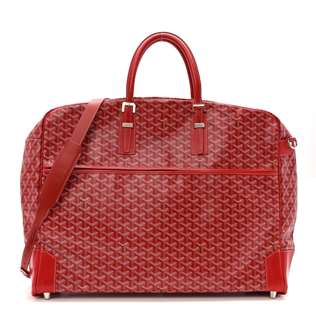 Goyard Porte-Habits Garment Bag – Red Goyardine Canvas