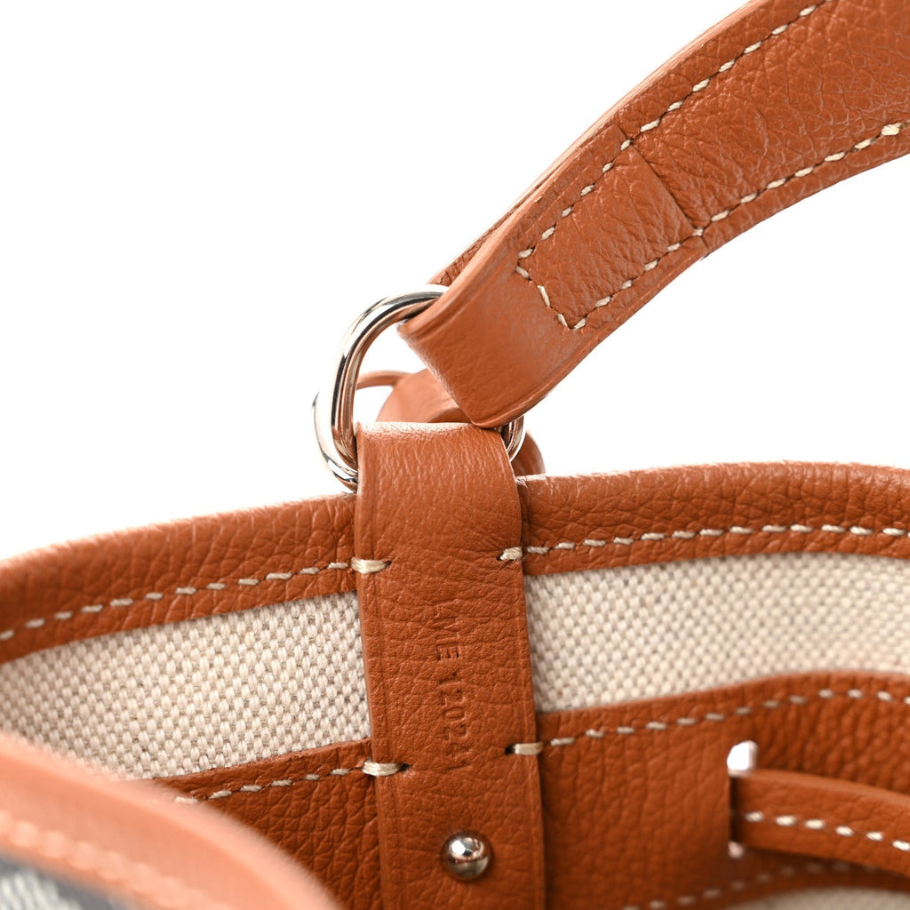 GOYARD Goyardine Petit Flot Mini Bucket Bag - Black & Gold