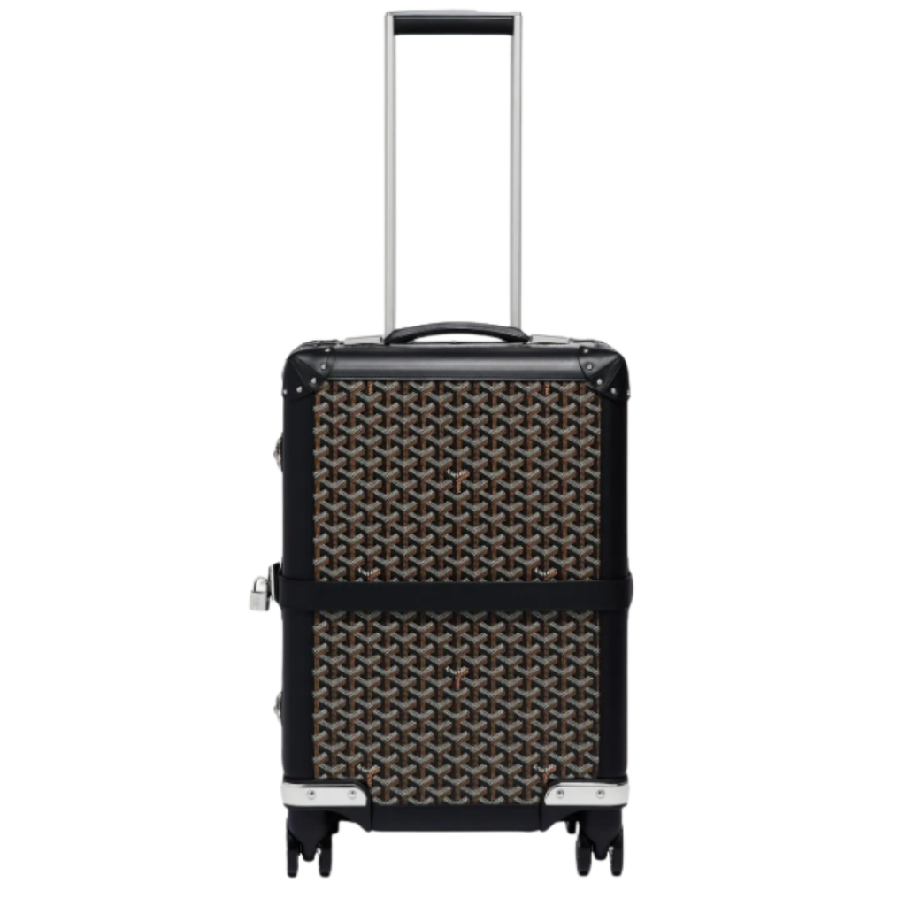 Goyard Bourget PM Bag – Navy Blue Goyardine Canvas