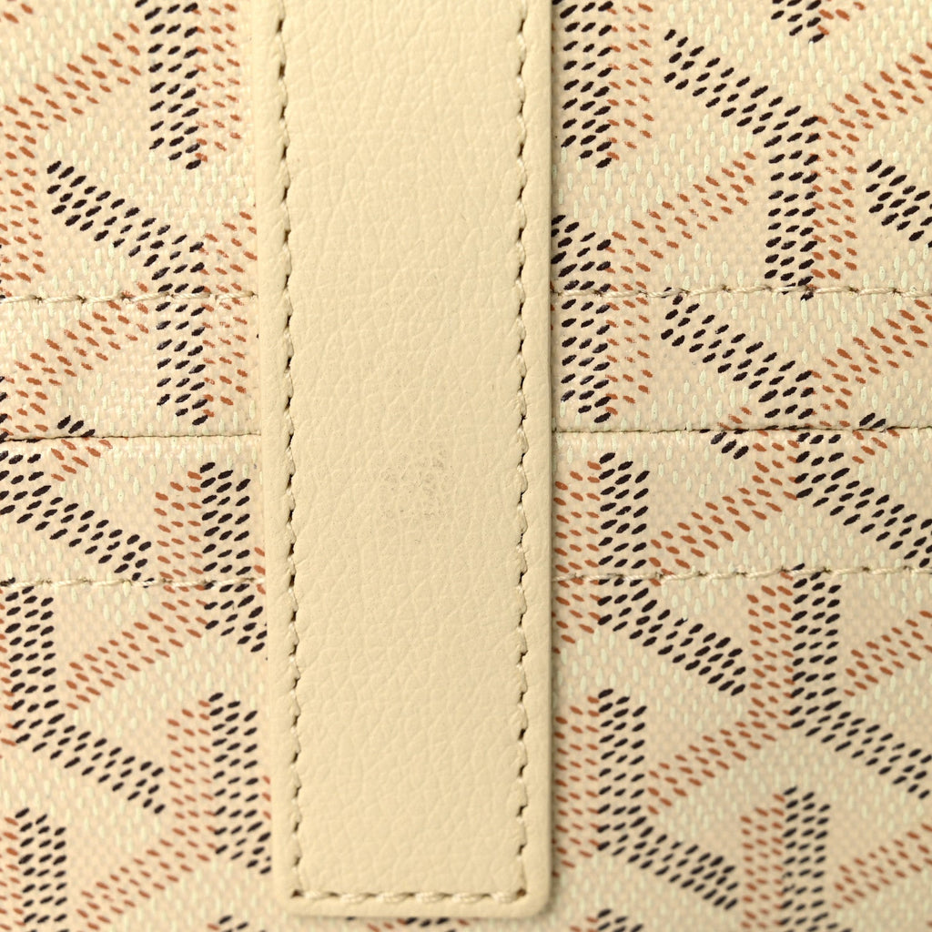 GOYARD Goyardine Rouette PM Shoulder Tote Bag - Sand