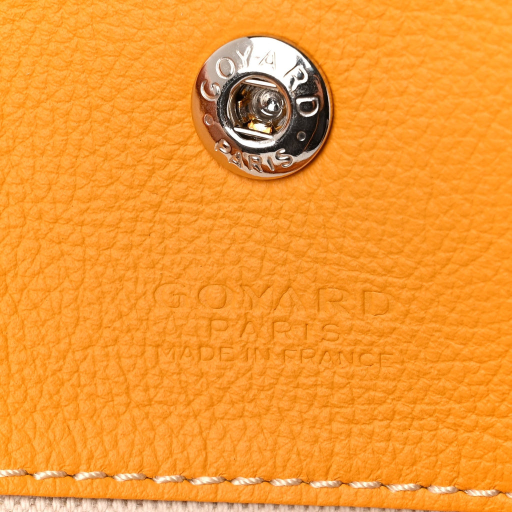 GOYARD Saint Louis PM Tote Bag – Yellow Goyardine