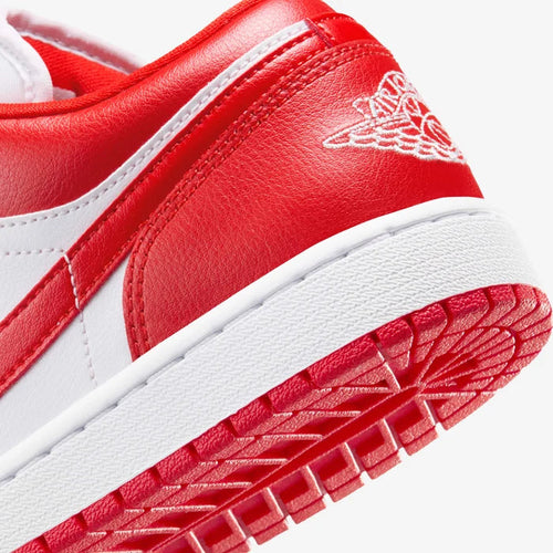 Air Jordan 1 Low Sneakers – White & Red