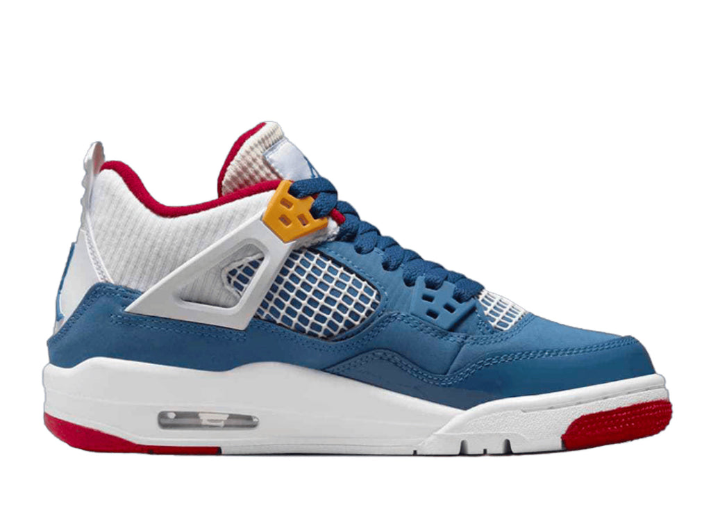 Air Jordan 4 Retro Messy Room – Blue & White Sneakers