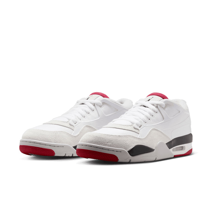 Air Jordan 4 RM White Fire Red Black