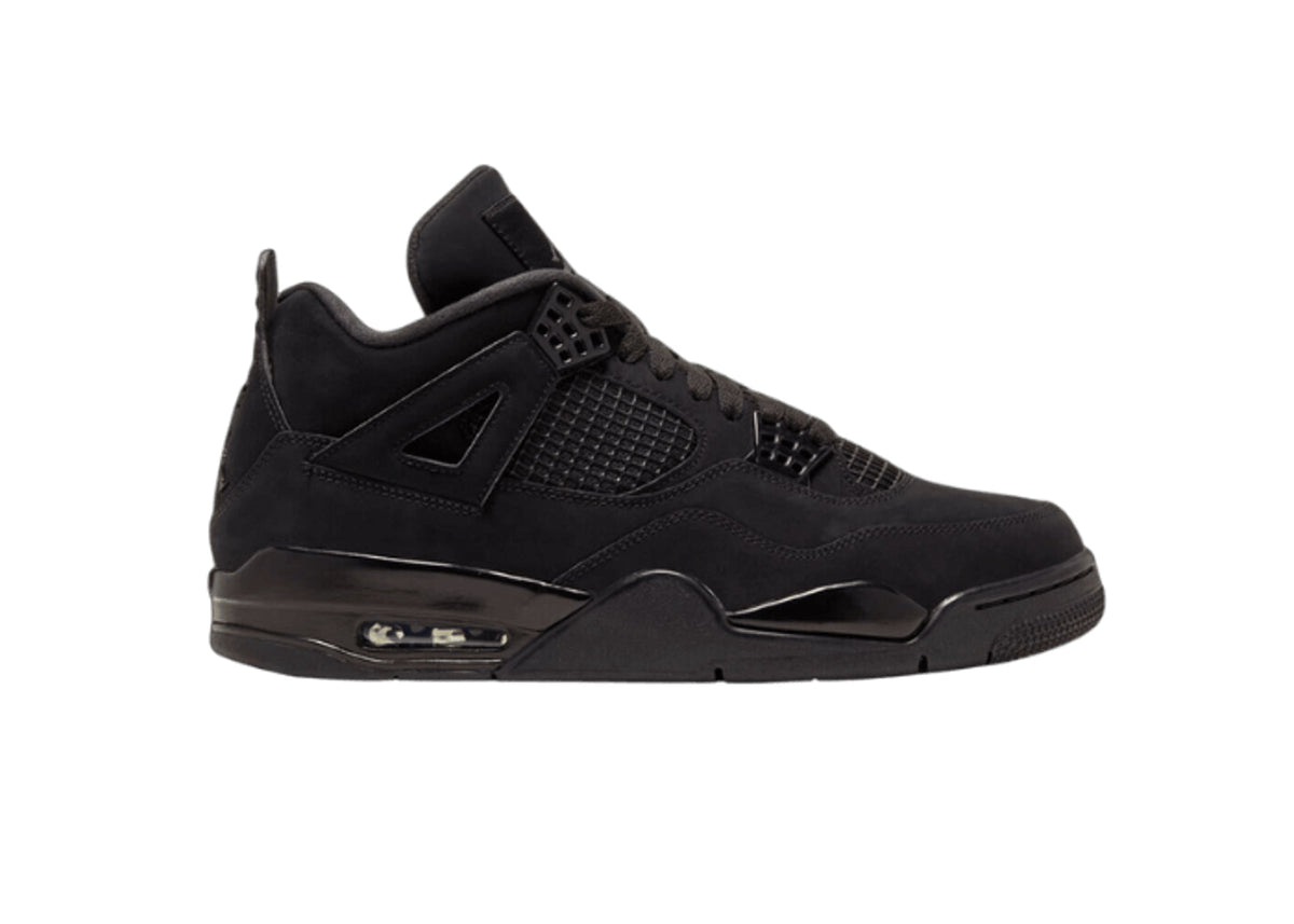 Air Jordan 4 Retro Black Cat – All-Black Sneakers