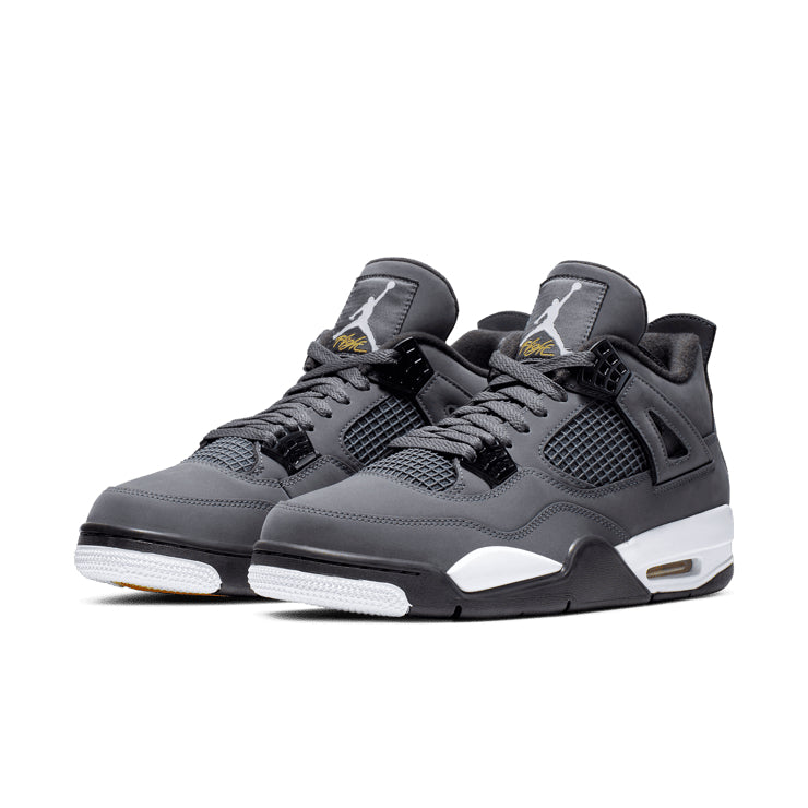Air Jordan 4 Retro Cool Grey Sneakers – Grey, Black & White