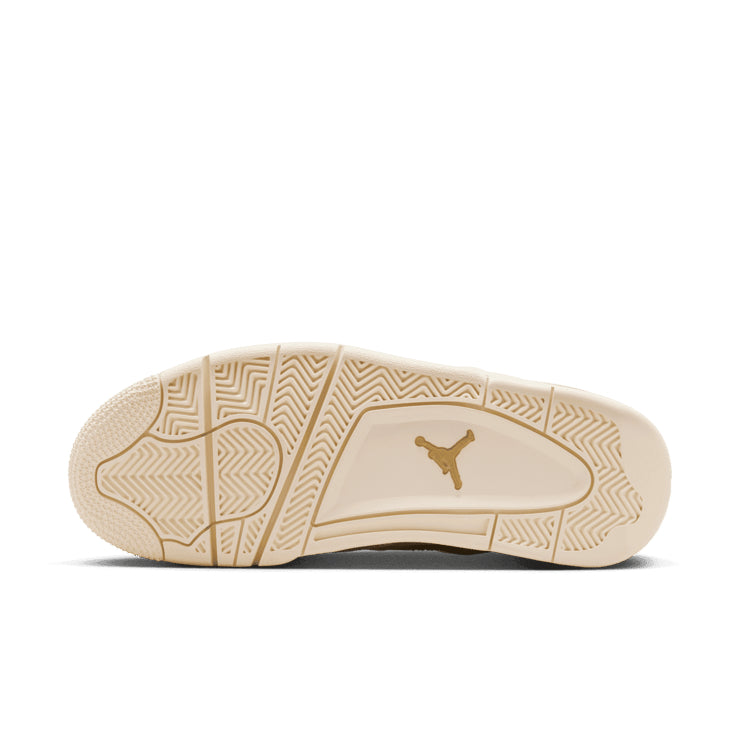 Air Jordan 4 Retro Metallic Gold – Cream & Gold Sneakers