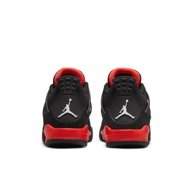 Air Jordan 4 Retro Red Thunder – Black & Red Sneakers