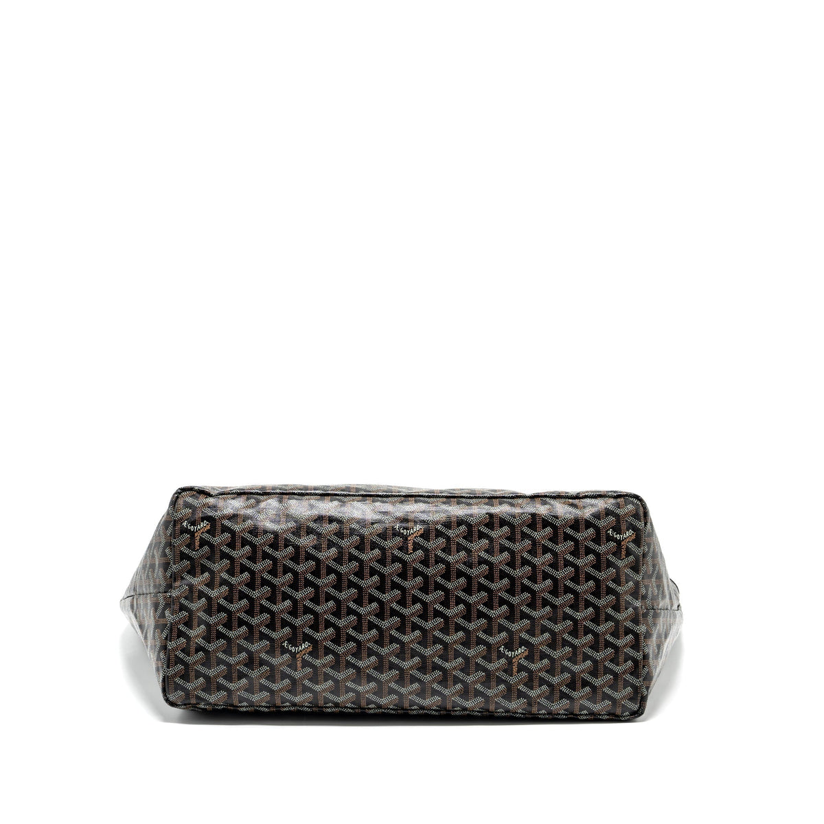 Goyard Saint Louis Tote GM – Black Goyardine Canvas & Leather, Silver Hardware