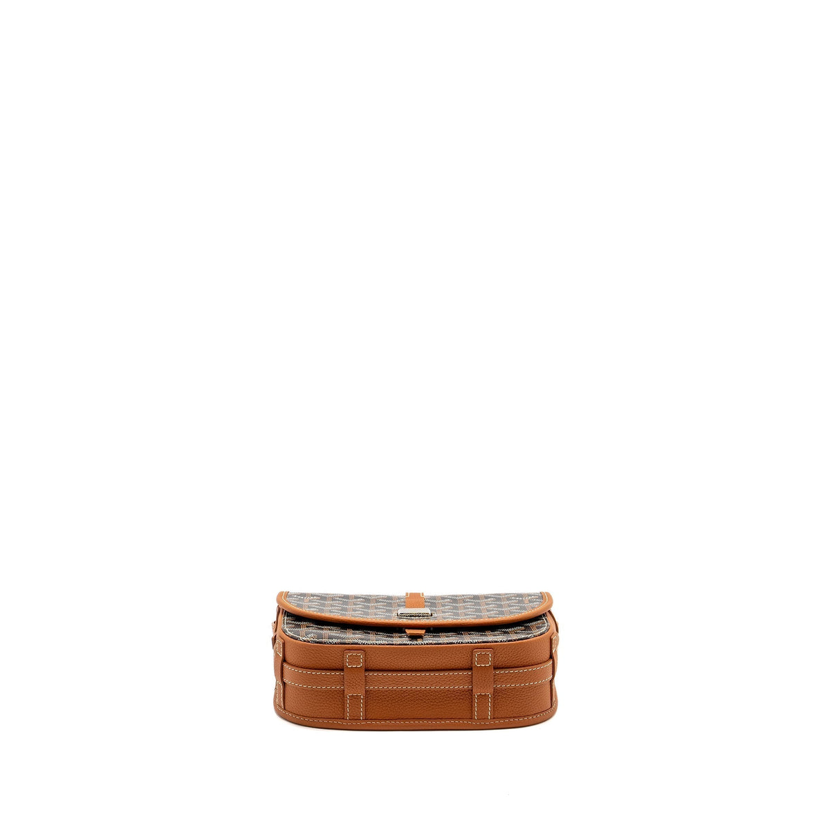 Goyard Belvedere PM Messenger Bag – Brown Goyardine Canvas & Leather, Silver Hardware