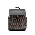 Goyard Alpin Backpack – Black Goyardine Canvas & Leather, Silver Hardware