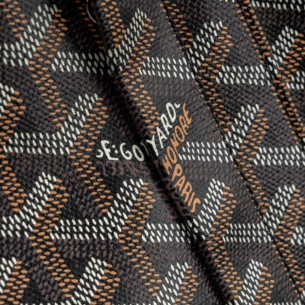 Goyard Alpin Backpack – Black Goyardine Canvas & Leather, Silver Hardware
