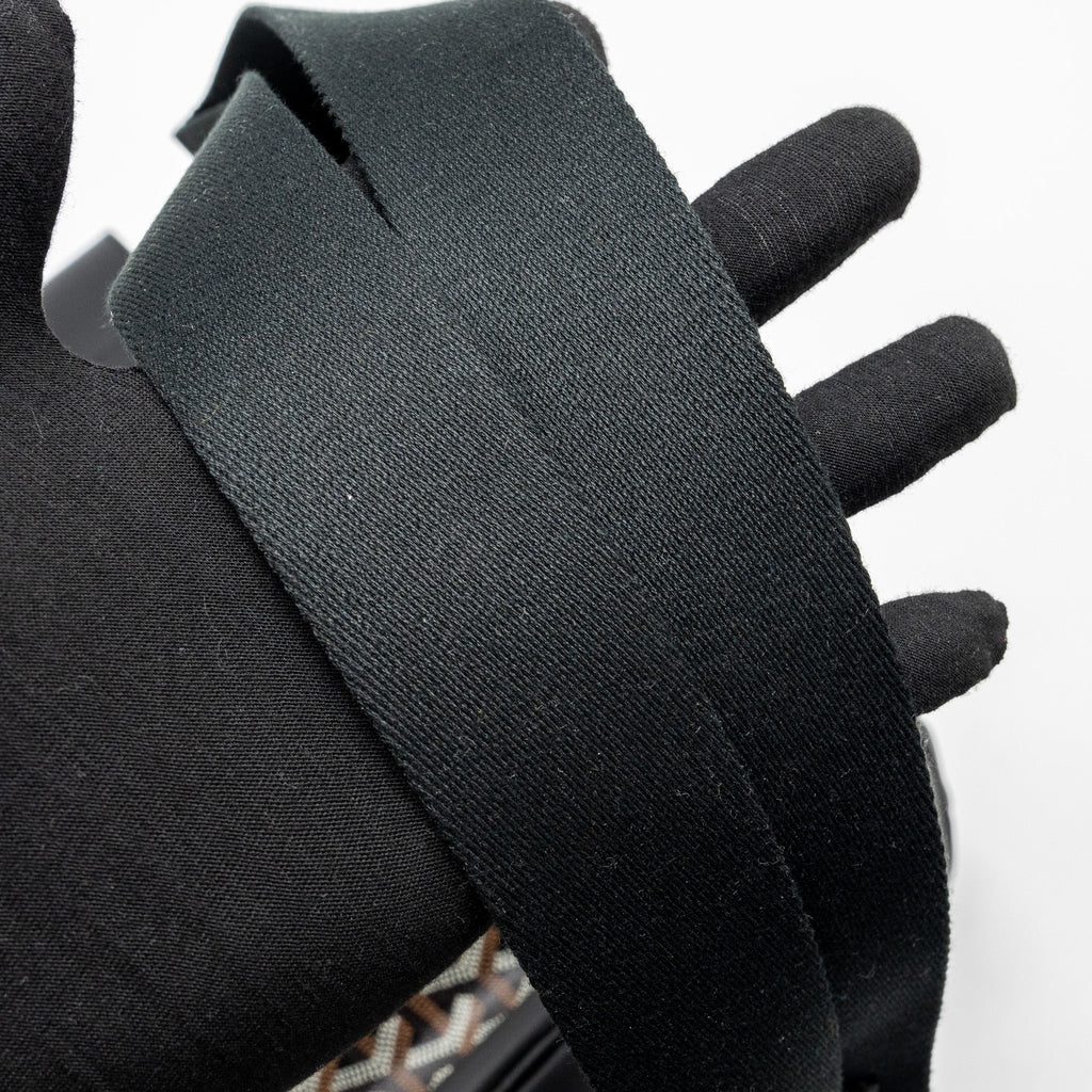 Goyard Alpin Backpack – Black Goyardine Canvas & Leather, Silver Hardware