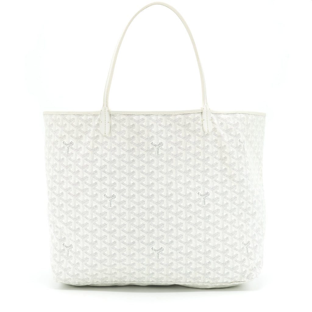 Goyard Saint Louis GM Tote Bag – White Goyardine Canvas