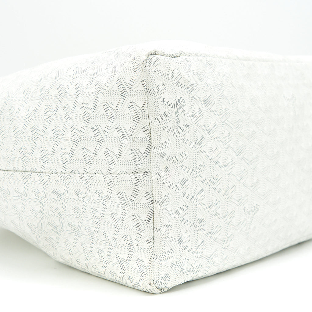 Goyard Saint Louis GM Tote Bag – White Goyardine Canvas