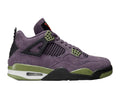 Air Jordan 4 Retro Canyon Purple – Purple & Olive Sneakers