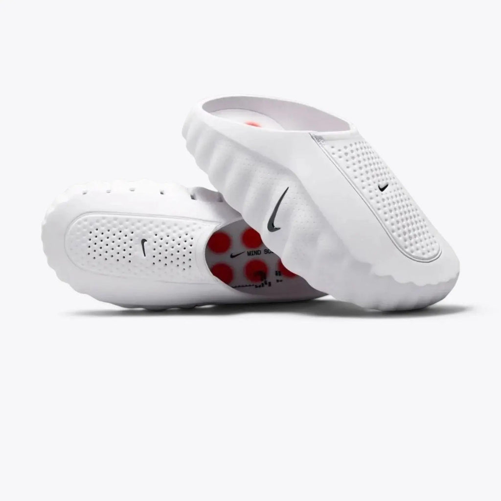 Nike Mind 001 White Speed Red Unisex Mules