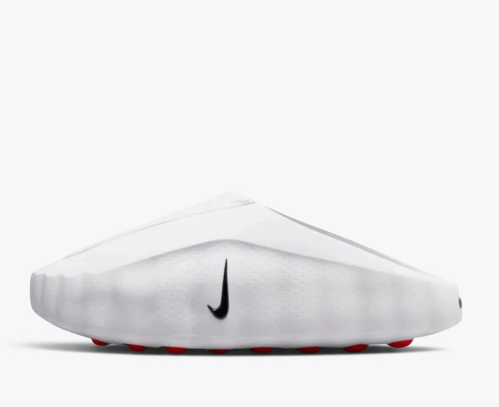 Nike Mind 001 White Speed Red Unisex Mules