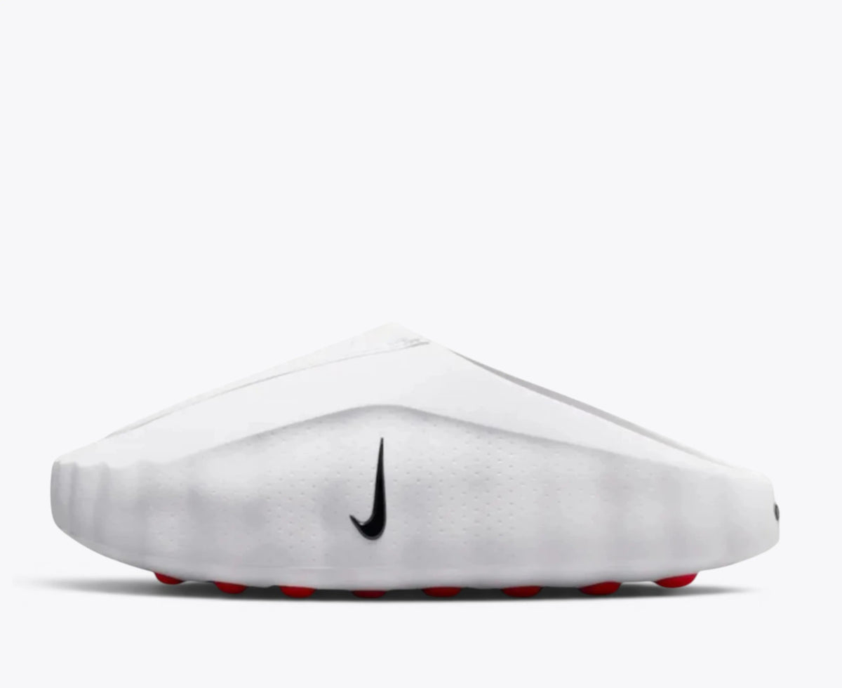 Nike Mind 001 White Speed Red Unisex Mules