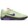 Nike Light Green Low-Top Sneakers – Black & Purple Accents