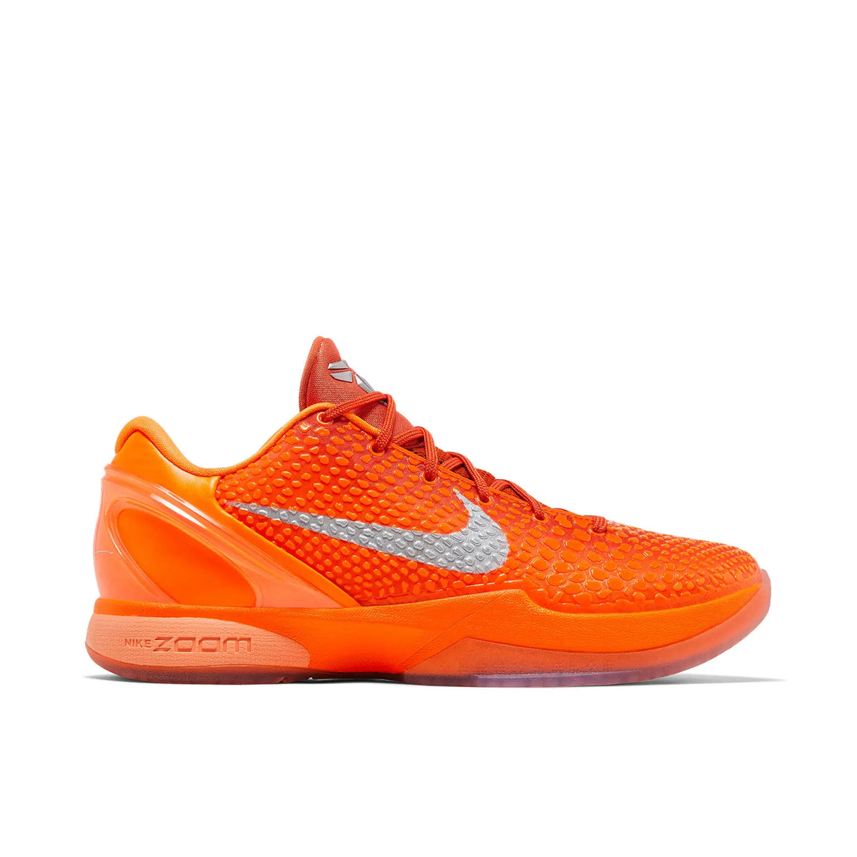 Nike Kobe 6 Orange & Silver Low-Top Sneakers