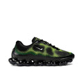 Nike Black & Volt Mesh Sneakers with Segmented Sole