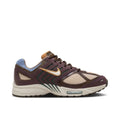 Nike Burgundy & Brown Mesh Sneakers with Cream Accents