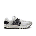 Nike White & Black Mesh Sneakers with Striped Side Panels