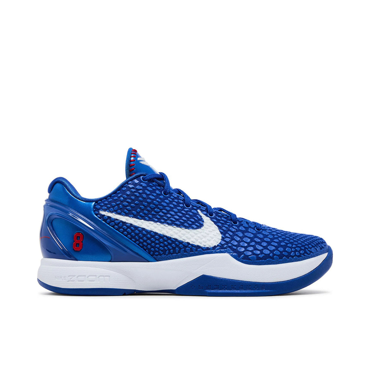 Nike Kobe 6 Blue & White Low-Top Sneakers