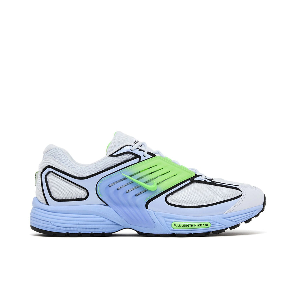 Nike Air Pegasus White, Blue & Lime Sneakers