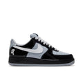 Nike Air Force 1 Low Black & Grey Sneakers with White Swoosh