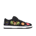 Nike SB Dunk Low Black Sneakers with Multicolor Graphic Patches