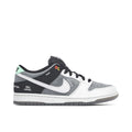 Nike SB Dunk Low Grey, White & Black Camera-Detail Sneakers