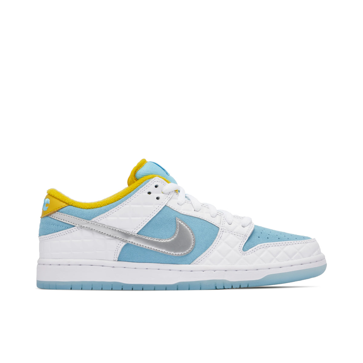 FTC x Nike SB Dunk Low Blue & White Sneakers