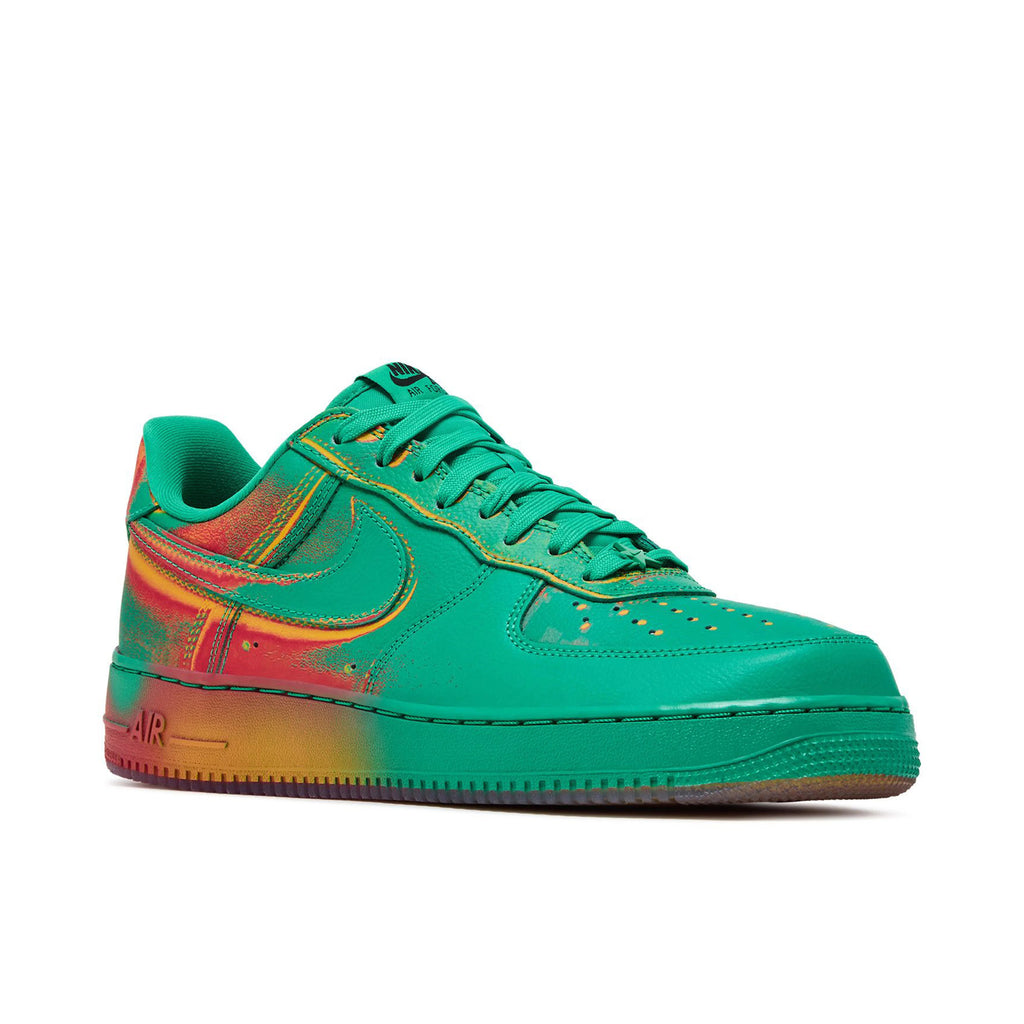 Nike Air Force 1 Low Green & Multicolor Sneakers