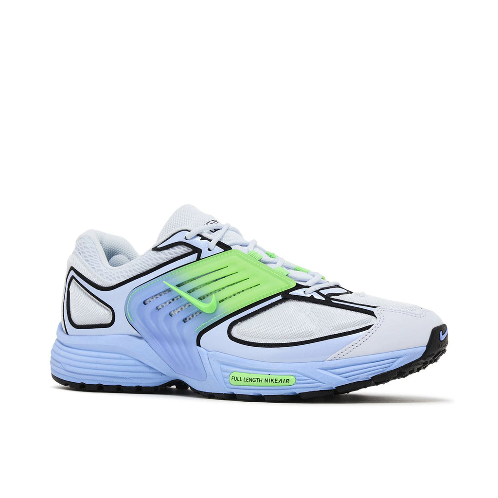 Nike Air Pegasus White, Blue & Lime Sneakers