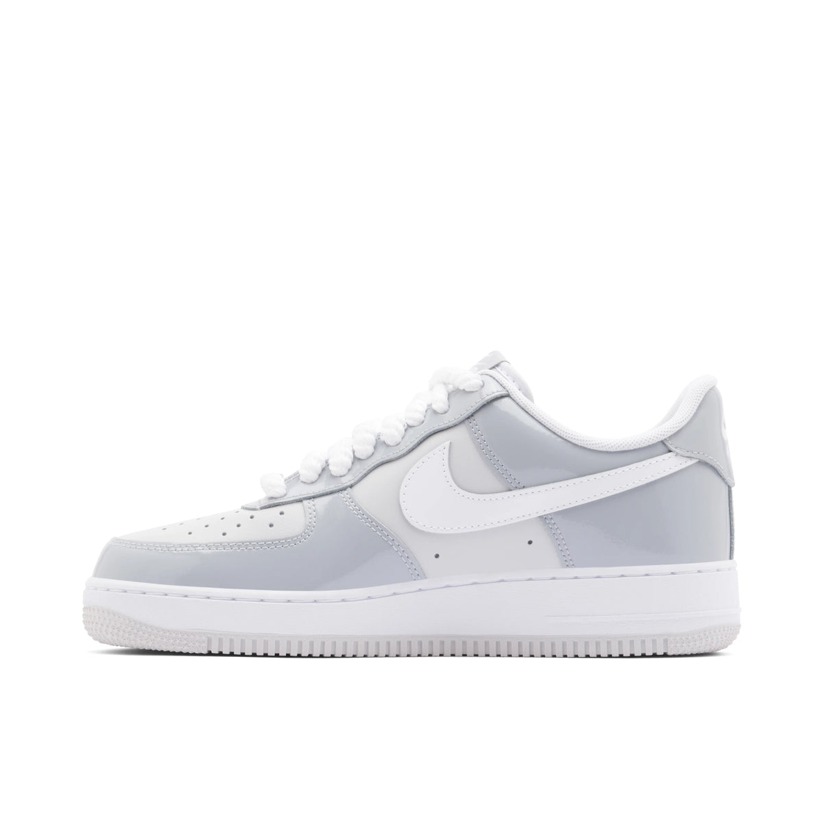 Nike Air Force 1 Low Light Grey & White Sneakers