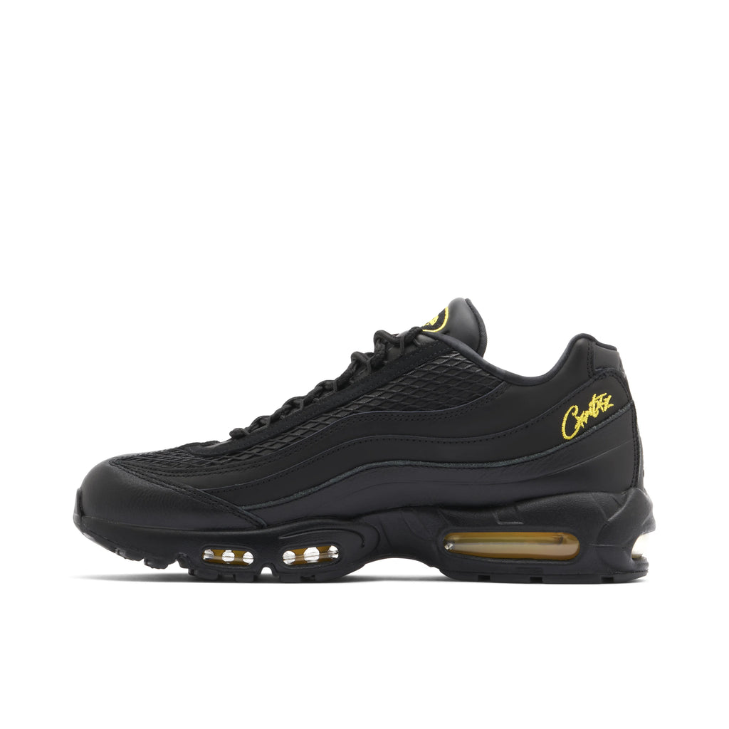 Corteiz x Nike Air Max 95 Black & Yellow Sneakers