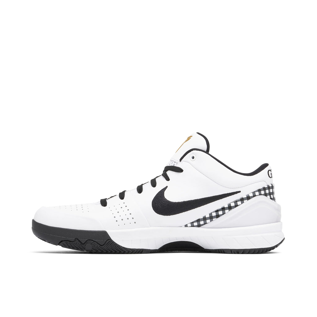 Nike Kobe 4 White & Black Sneakers with Gigi Heel Detail