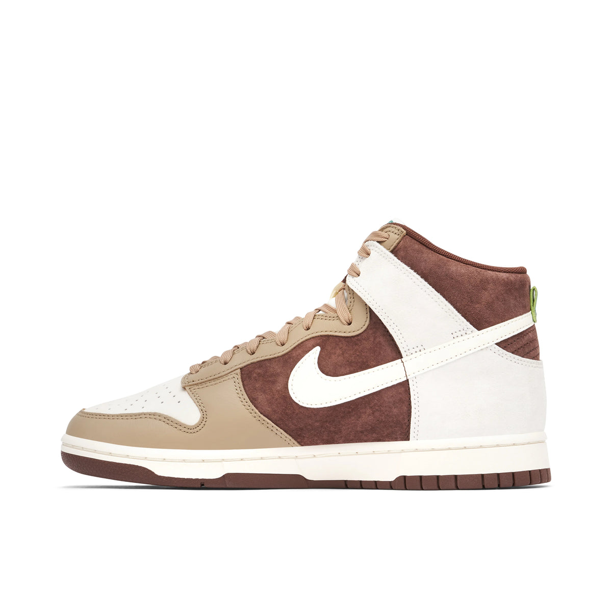 Nike Dunk High Brown, Tan & Cream Sneakers