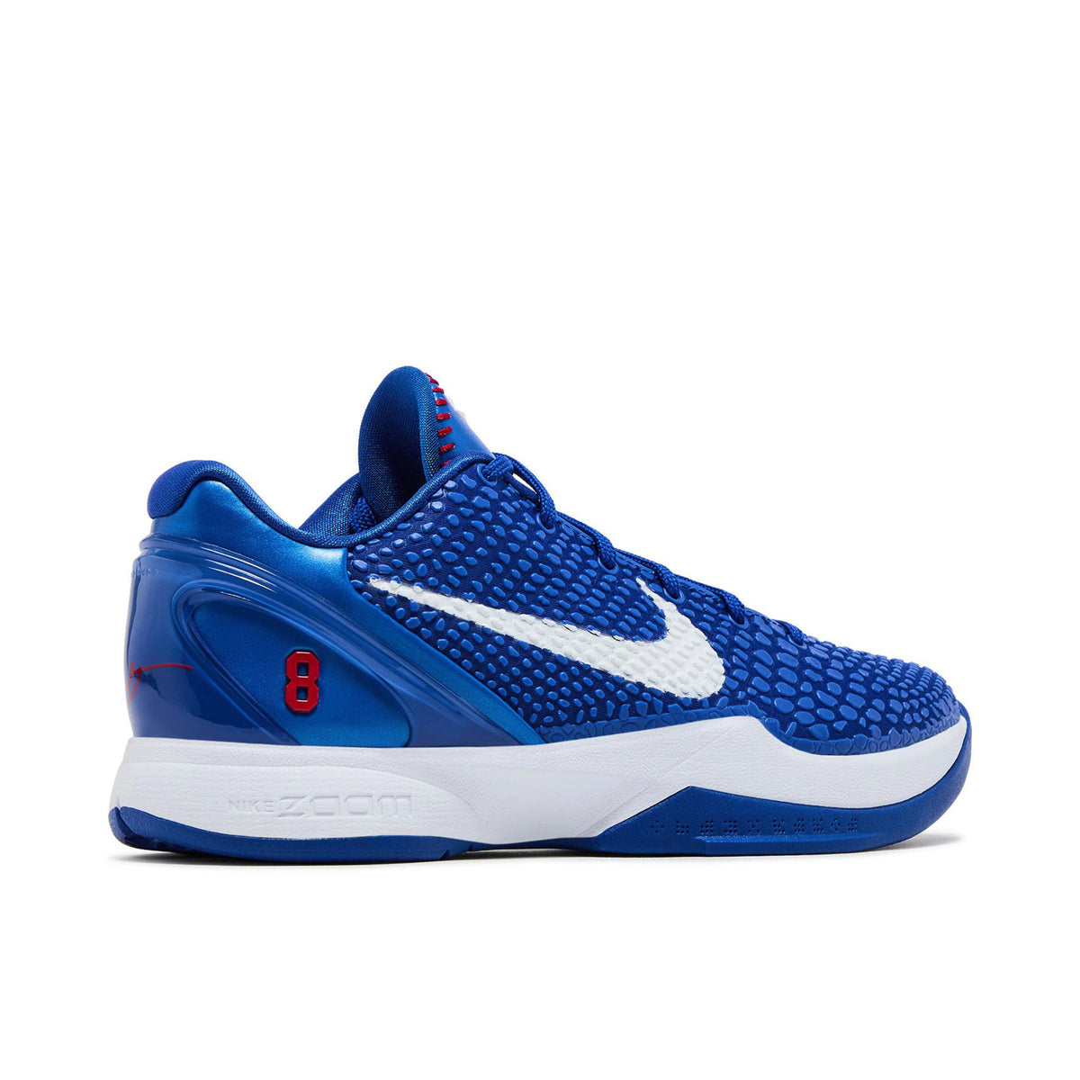Nike Kobe 6 Blue & White Low-Top Sneakers