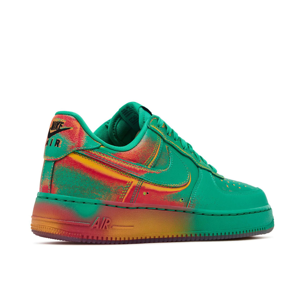 Nike Air Force 1 Low Green & Multicolor Sneakers
